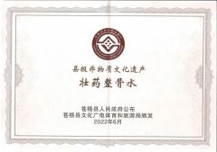 喜報(bào)！壯藥正骨水制作技藝榮獲縣級(jí)非物質(zhì)文化遺產(chǎn)項(xiàng)目